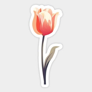 Tulip Flower Sticker